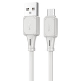 Hoco X101 Assistant Silicone Charging Data Cable Micro 1M