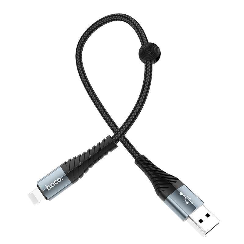 Hoco X38 25cm Lightning Fast Charging Data Cable
