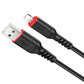 Hoco X59 Victory 1m Lightning Charging Data Cable – Durable Fast