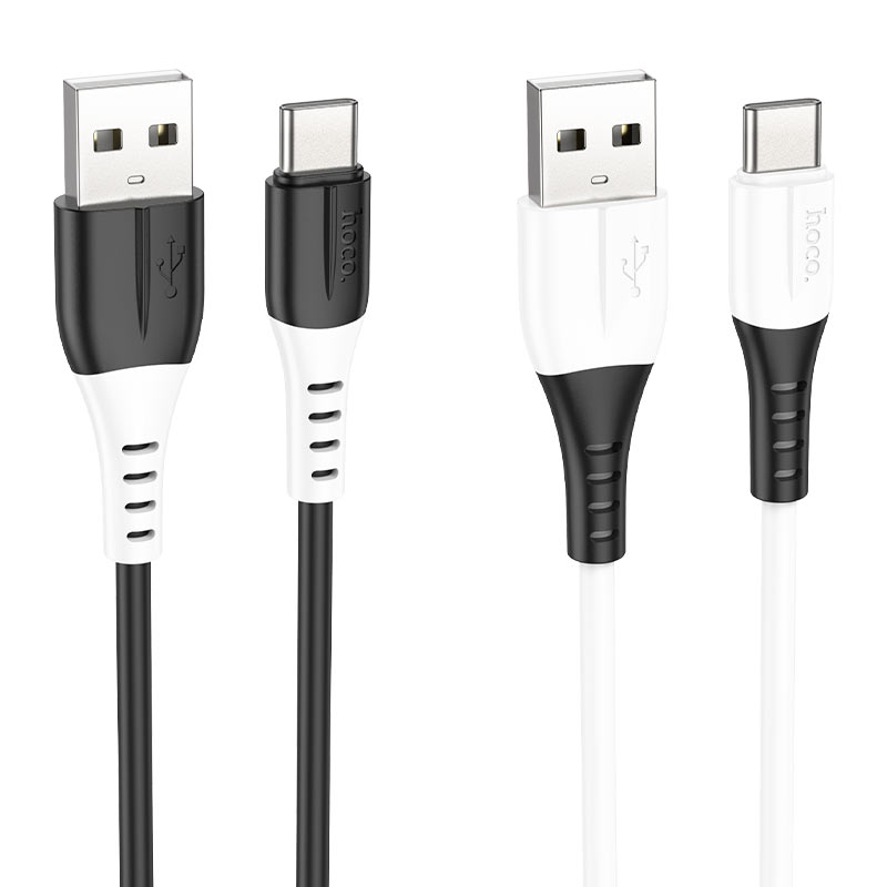 Hoco X82 1m Type‑C Silicone Fast‑Charging Data Cable