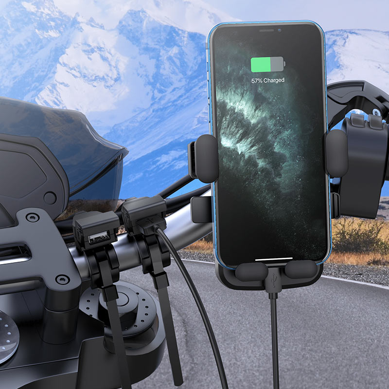 HOCO Z45A Motorcycle USB Charger Dual Port 36W Waterproof