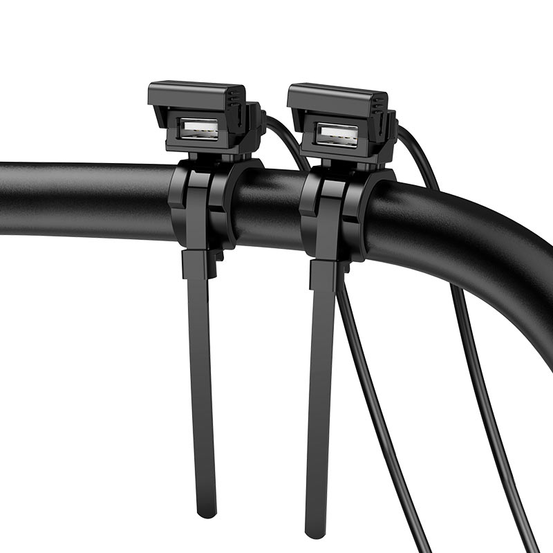 HOCO Z45A Dual Port 36W Waterproof Motorcycle USB Charger