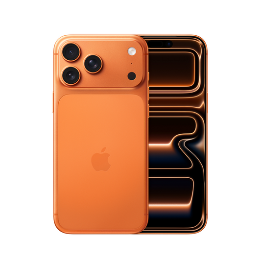 آبل iPhone 17 Pro Max 2 تيرابايت – اللون البرتقالي الكوني – 6.9 بوصة – Dual eSIM – الكويت