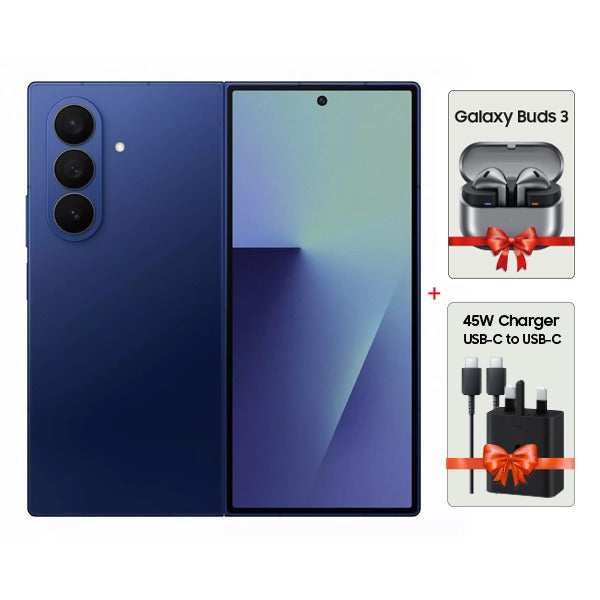 Samsung Galaxy Z Fold7 12GB RAM 256GB Blue Shadow Phone