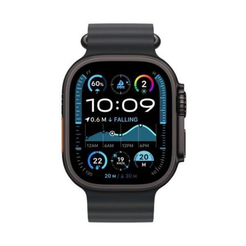 Apple Watch Ultra 2 GPS + Cellular 49mm Black Titanium with Black Ocean Band (Arabic Edition)