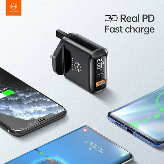 Mcdodo 20W Fast Charger with Type‑C to Lightning Cable