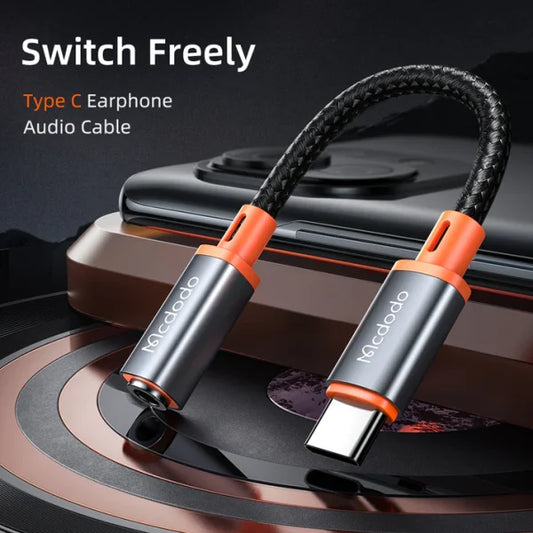 Mcdodo CA-7561 Castle Series Durable Type‑C to DC 3.5mm Cable