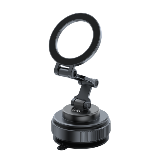 LZEL Magvortex Core Vacuum Suction Phone Holder 360 Rotation Black