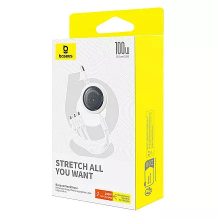 Baseus Free2Draw 100W Multi‑Connector USB M L C Charging Cable