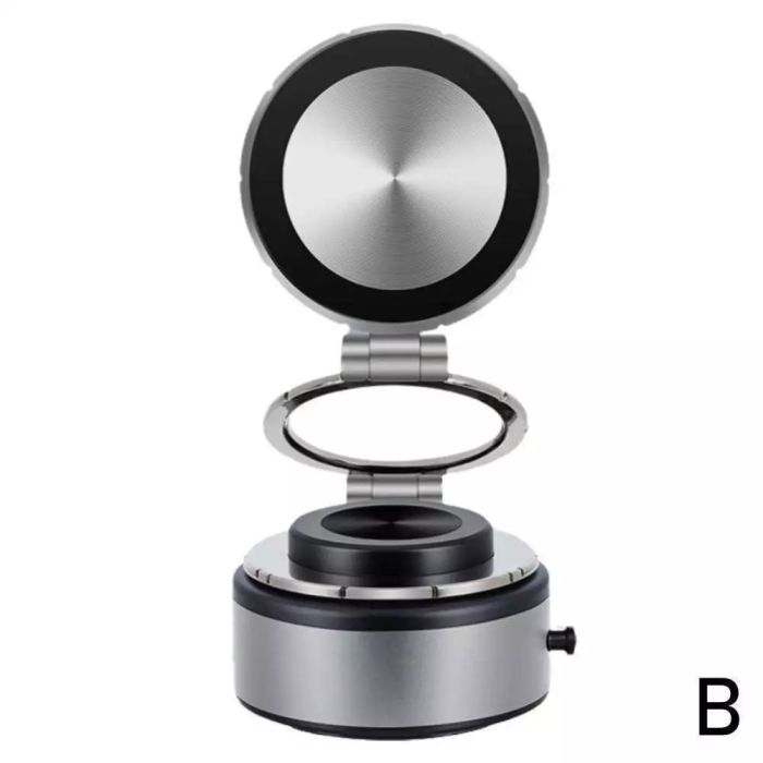 Rotatable Magnetic Vacuum Suction Phone Mount Secure Adjustable Grip