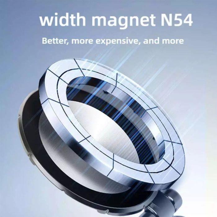 Rotatable Magnetic Vacuum Suction Phone Mount Secure Adjustable Grip