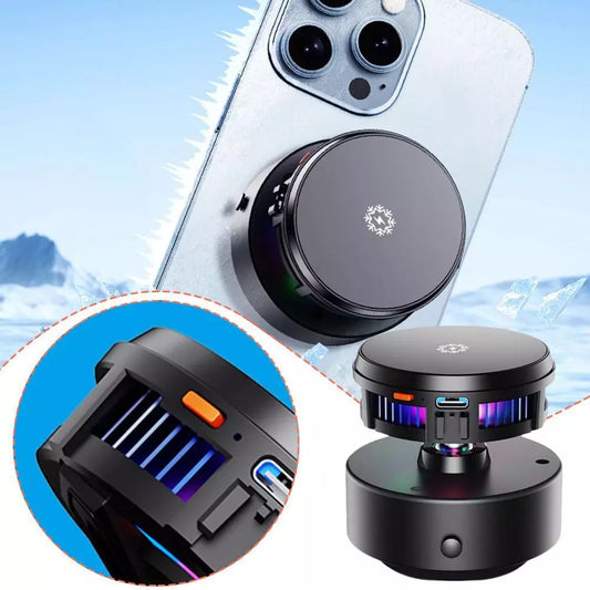 Smart Vacuum Suction Phone Holder with Wireless Charging - Black