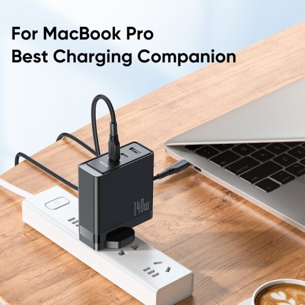 Mcdodo 140W GaN 5 Pro Dual USB‑C & USB Charger
