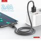 Earldom USB-C Data Cable 2.4A Fast Charging & Sync