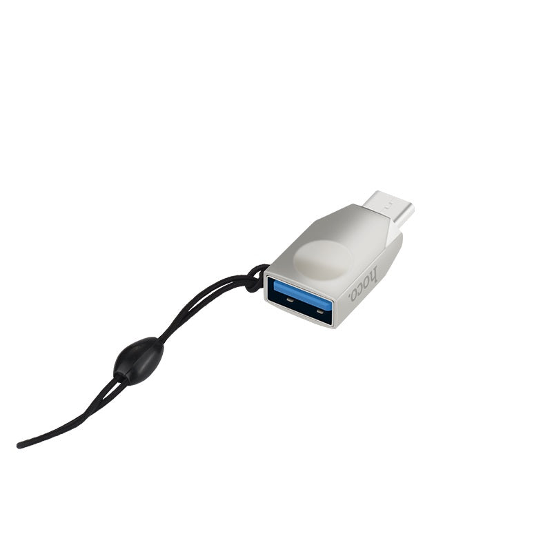 Hoco UA9 USB‑C to USB‑A OTG Adapter – Fast 5Gbps Transfer
