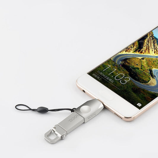 Hoco UA9 USB‑C to USB‑A OTG Adapter – Fast 5Gbps Transfer