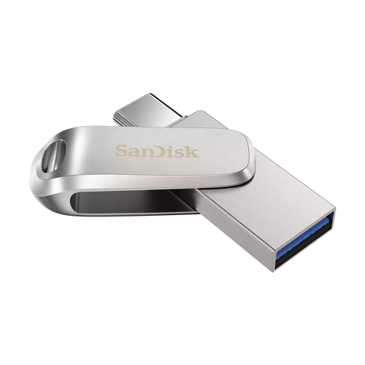 SanDisk Ultra Dual Drive Luxe USB 3.1 Type-C 128GB Flash Drive