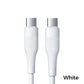 60W USB‑C to USB‑C Fast Charging Cable White