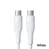 60W USB‑C to USB‑C Fast Charging Cable White