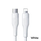 White Type-C to Lightning 1.2m Fast Charging Cable