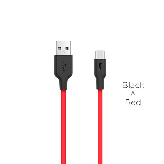Hoco X21 Silicone Type‑C 1 Metre Fast‑Charge Cable