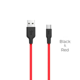 Hoco X21 Silicone Type‑C 1 Metre Fast‑Charge Cable