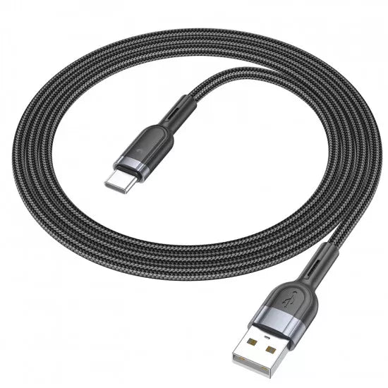 Hoco U117 Grand Intelligent Power‑Off USB‑C Charging Cable