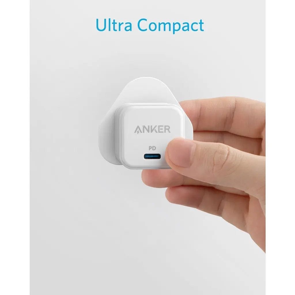 Anker PowerPort III USB-C Wall Charger: Fast 20W Power Delivery for iPhone