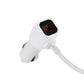 Z13 Silver 3-in-1 Car Charger with LCD Display